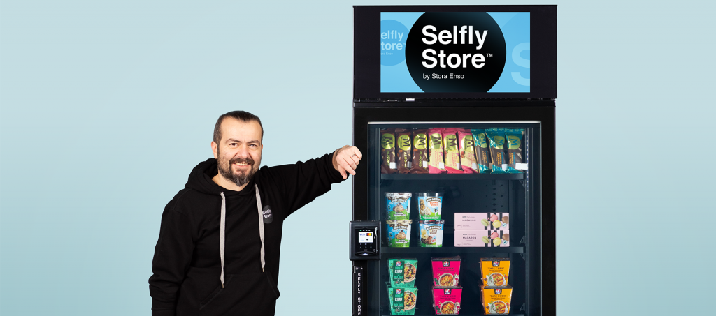 Intelligent vending freezer 